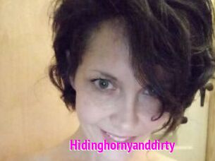 Hidinghornyanddirty